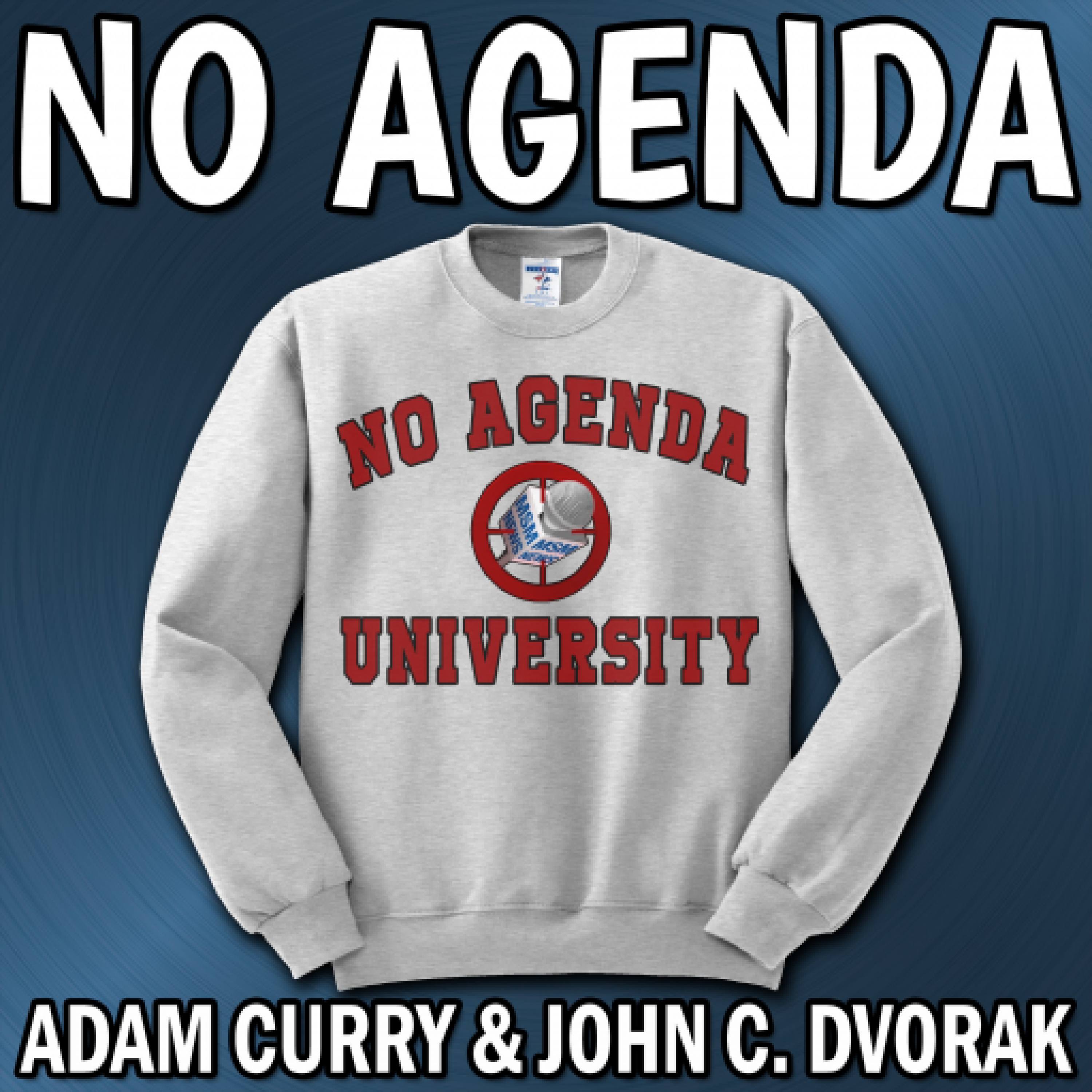 No Agenda University Sweatshirt by Darren O'Neill for