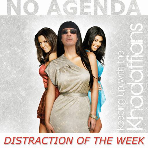 Keeping up with the Khadaffians distraction by Thijs Brouwers