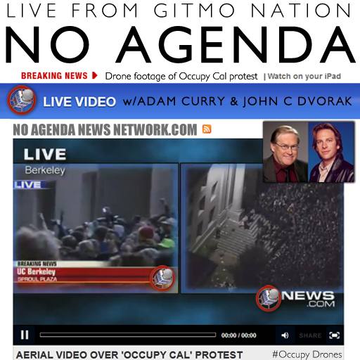 Drone footage of Occupy "Spookville" by Slave Not