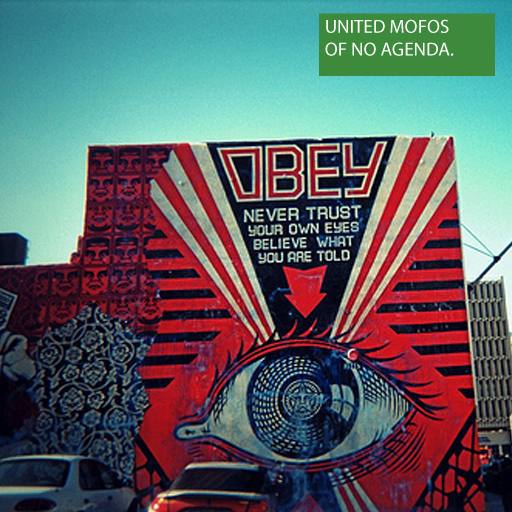 united mofos of no agenda by Thijs Brouwers