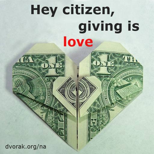 Giving is love by Thijs Brouwers