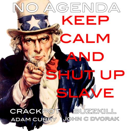 keep calm and shut up slaves by Michael Birch