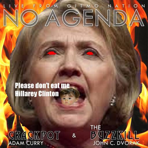 Please Don't Eat me Hillary Clinton by Max Lamb