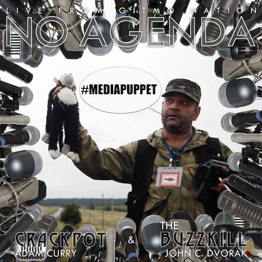 MH17 Red Herring Media Puppet by Patrick Buijs