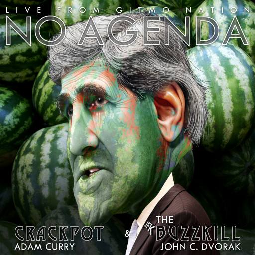 Watermelon Head Kerry by DonkeyHotey