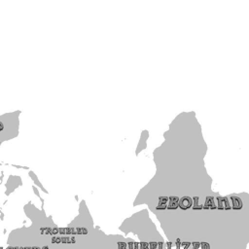 World map by Cesium137