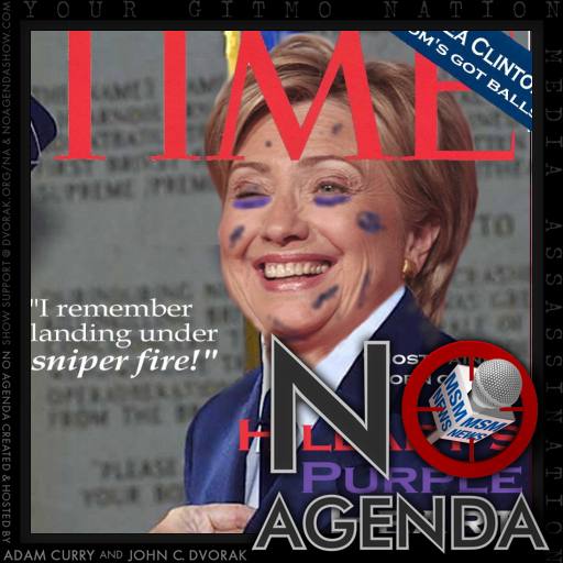 Purple Hillary by Atomic Glue (John Wilkinson)