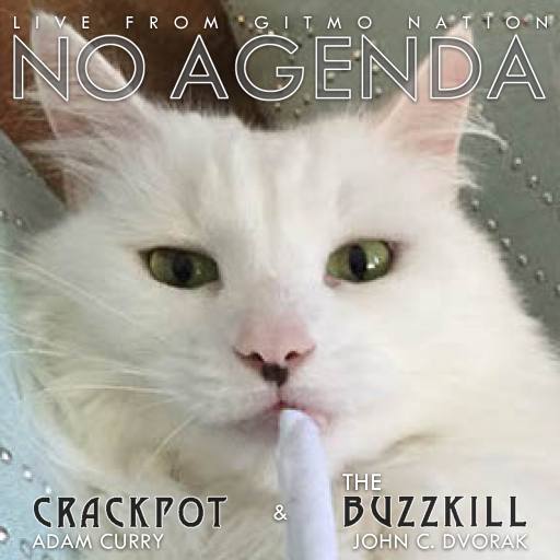 cat chewing on marijuana by Comic Strip Blogger