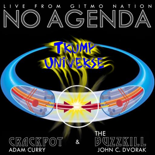 trump universe created by CERN collider by Comic Strip Blogger