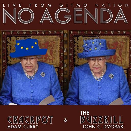 EU hat of queen by Comic Strip Blogger