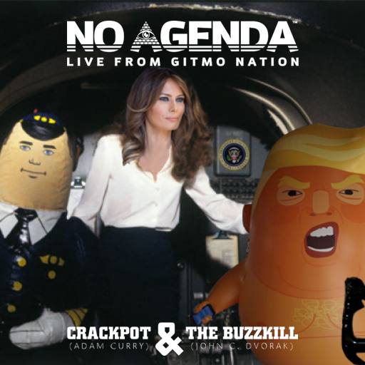 trump blimp airplane by Pay