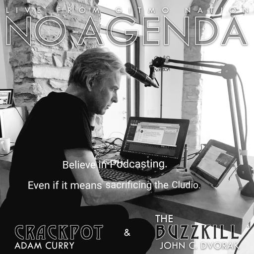 Adam Podcasting. by Atomic Glue (John Wilkinson)