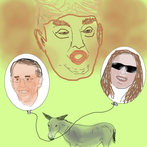 Donkeys Ballons by Melodious Owls