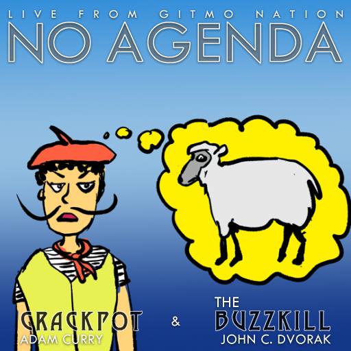 Frenchman in yellow-green jacket by Comic Strip Blogger