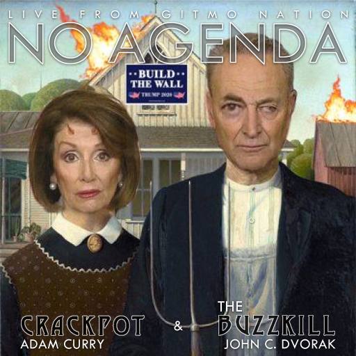 American Gothic on Fire by Atomic Glue (John Wilkinson)