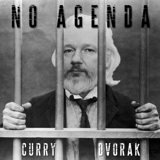 Assange Behind Bars by Uncle Cave Bear