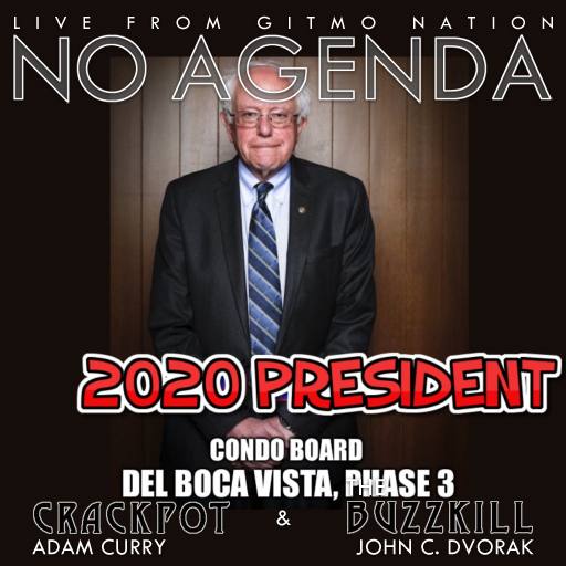 Bernie condo board by Comic Strip Blogger