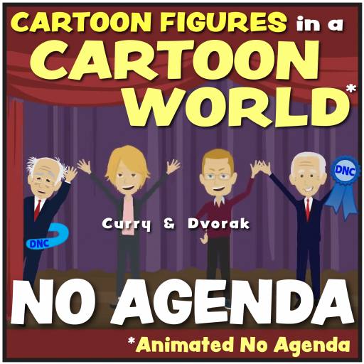 Cartoon Figures in a Cartoon World by MountainJay