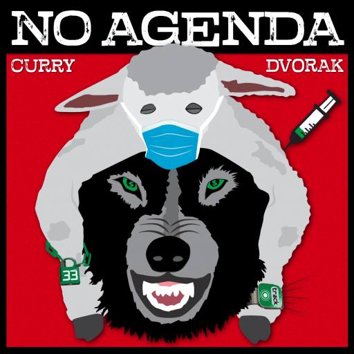 Wolf in Sheep's Clothing, with a red background! by MountainJay