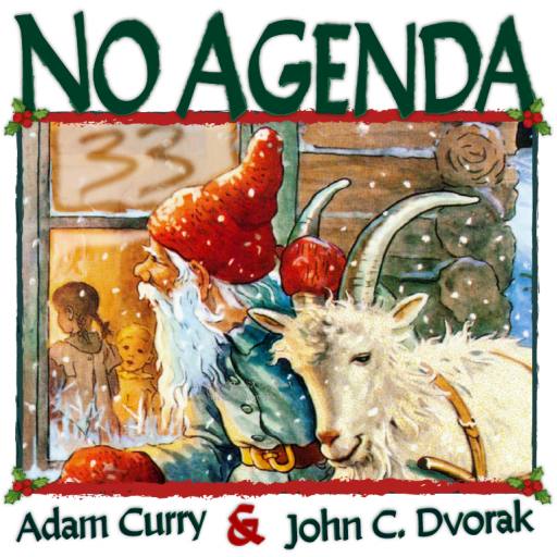 Jultomten & Yule Goat 33 (painting by Jenny Nyström, 1854-1946, public domain) by MountainJay