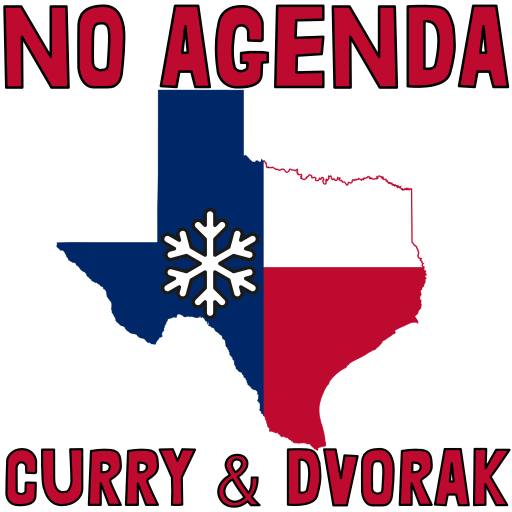 Texas flag with freeze snowflake by Comic Strip Blogger