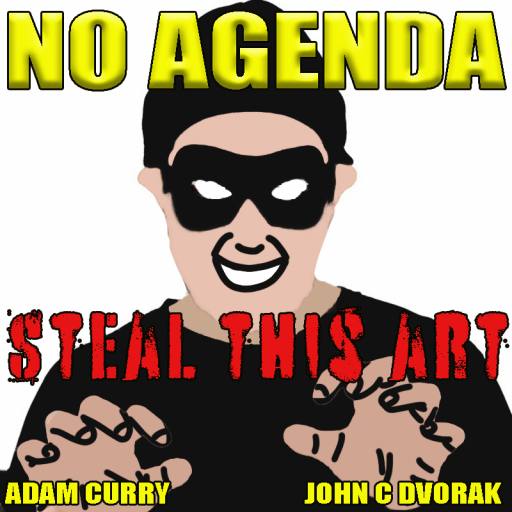Steal This Art (no background) by John Fletcher