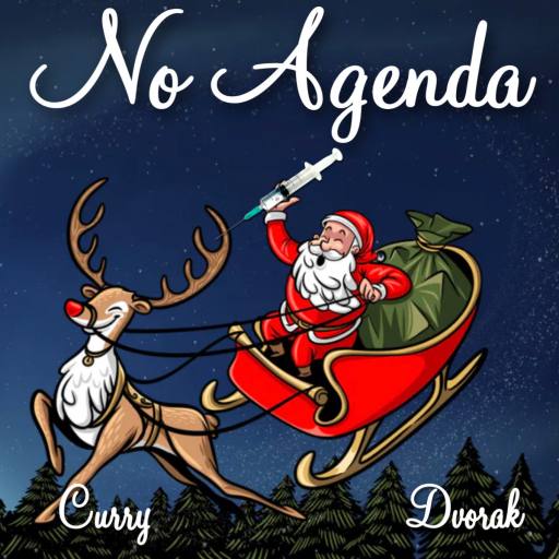 Santa bringing vaccines by Dame Kenny-Ben 