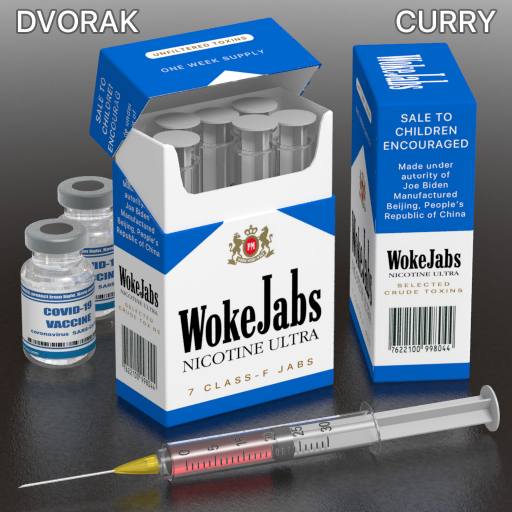 7 Class-F Jabs (BLUE w BLOOD) by Mark-Dhand