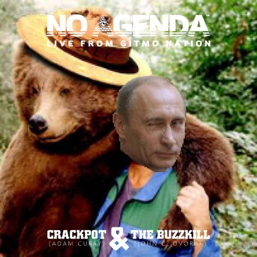 smokey the bear and putin by Chaibudesh