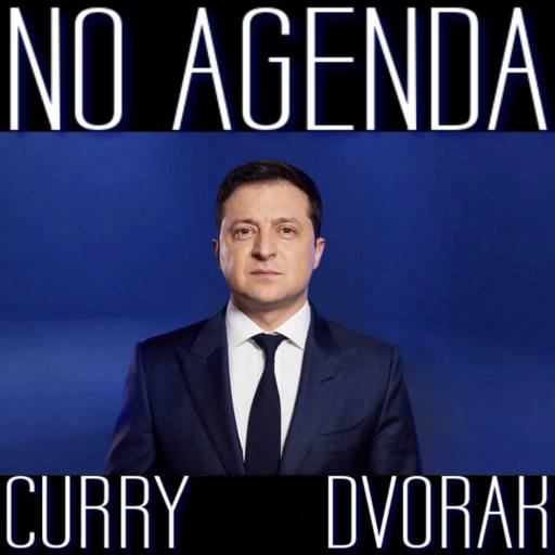 Wag the dog blue screen with current President of Ukraine by Comic Strip Blogger