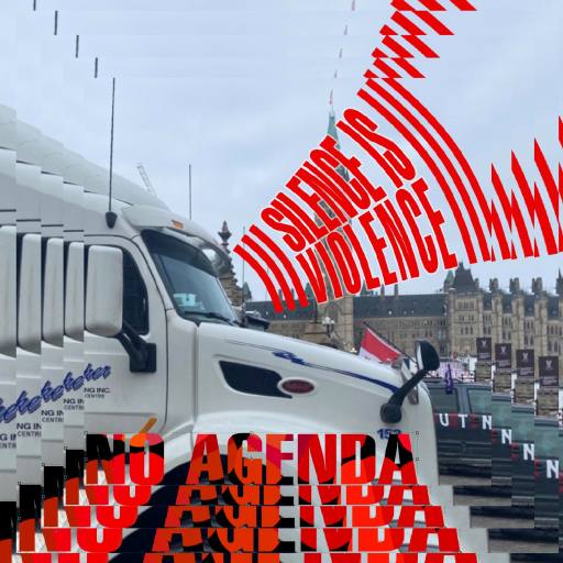 Freedom Convoy: HONK by Melvin Gibstein