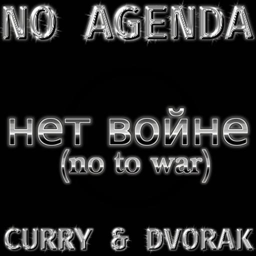 no to war in russian by Comic Strip Blogger