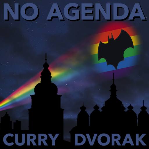 Gay Bat Signal version 2 by Rodger Roundy