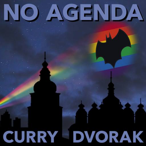 Gay Bat Signal version 3 by Rodger Roundy