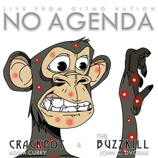 Monkey Pox (White) by Bill Walsh (Sir Saturday)