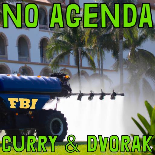 FBI spraying MarALago with insecticide by Comic Strip Blogger