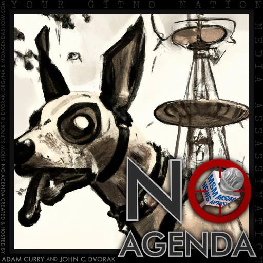 ai generated - dog with antenna by Nykko Syme