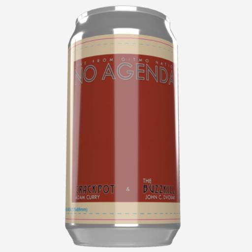 No Agenda beer by Comic Strip Blogger