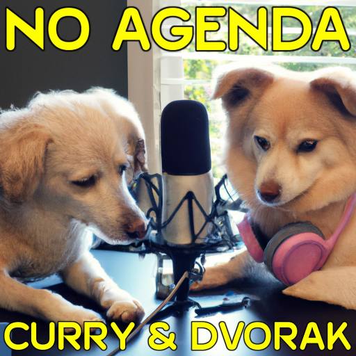 Podcasting - connecting dogs. by Comic Strip Blogger