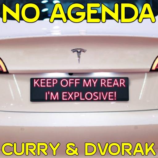 Tesla batteries are explosive, too by Comic Strip Blogger