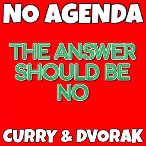 Answer Should Be NO by Comic Strip Blogger