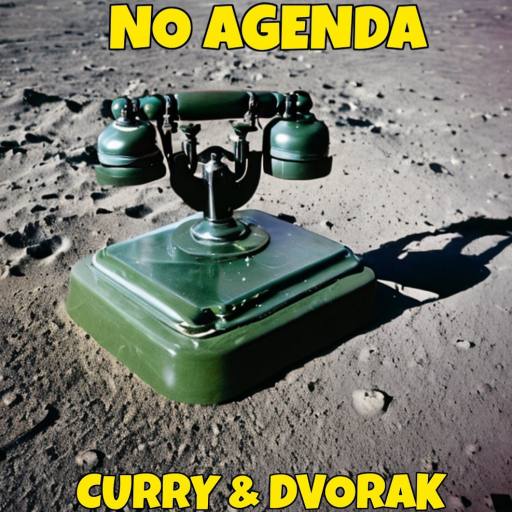 bakelite phone on moon from which Kamala was called, AI-generated so not stolen by Comic Strip Blogger