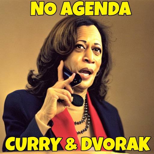 Kamala using bakelite telephone; AI-generated so not stolen by Comic Strip Blogger