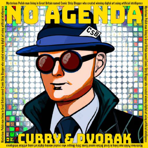 Winning AI Artist CSB Unmasked, AI Generated So Not Stolen by Parker Paulie, a Black Knight