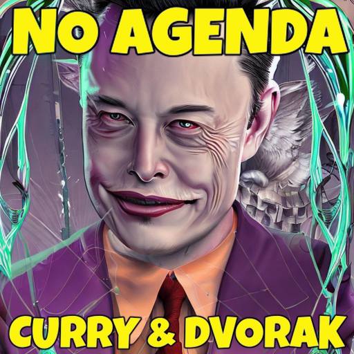 Elon as Joker, enemy of Batman, AI-generated so not stolen by Comic Strip Blogger