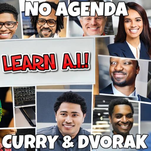 mass layoffs: learn AI to avoid layoff! AI-generated so not stolen by Comic Strip Blogger