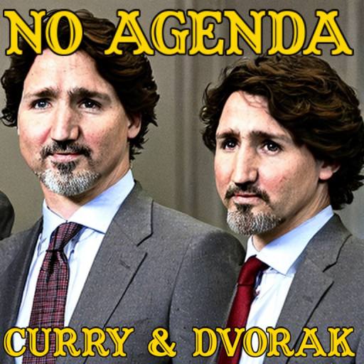 fresh clones of Justin Trudeau looking longingly as other clone fails to speak well by Comic Strip Blogger