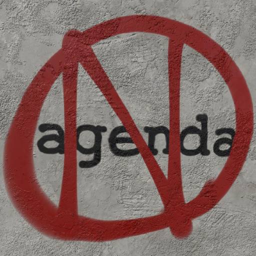 Graffiti - NoAgendanarchy by Melvin Gibstein