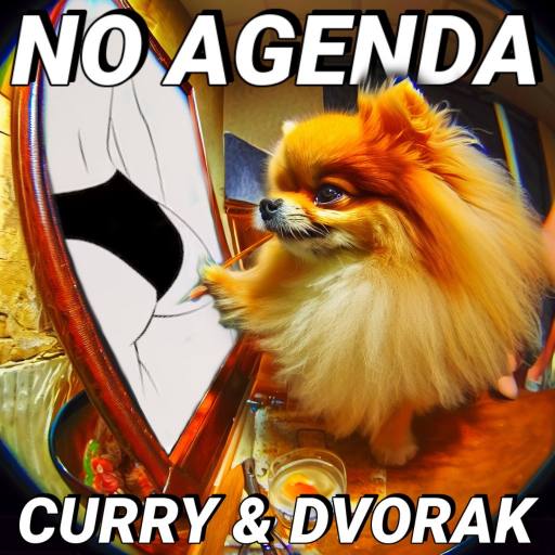 No Agenda artist at work by Comic Strip Blogger