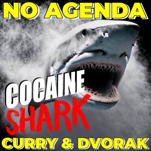 Cocaine Shark by Comic Strip Blogger